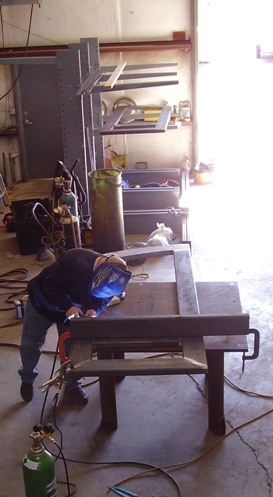 Iron door fabrication