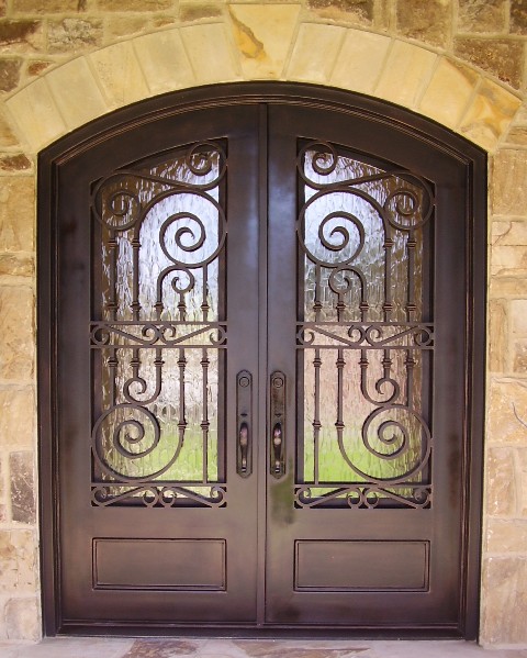 Finished Iron Door